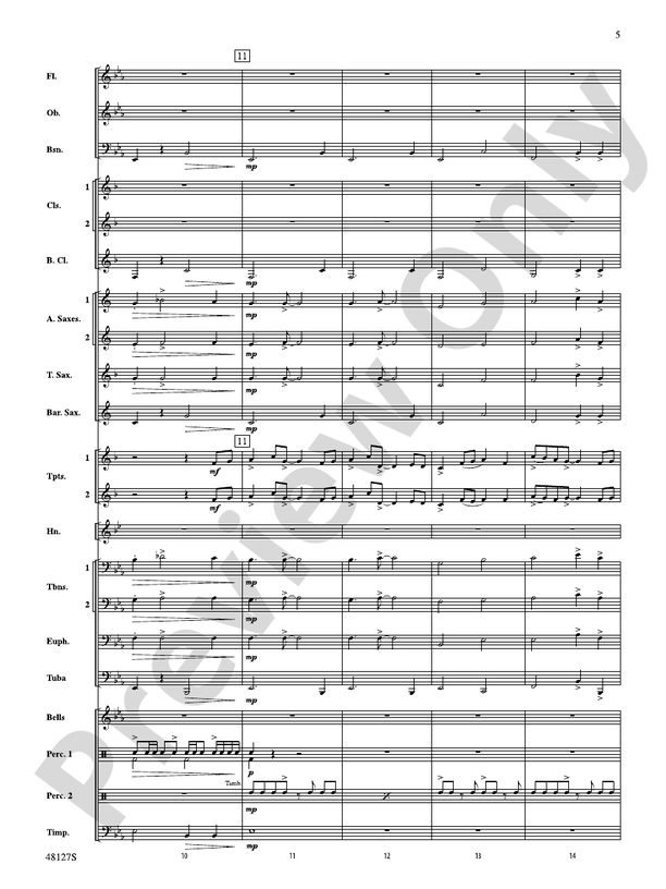Lone Eagle - Concert Band Conductor Score & Parts (Digital Download)