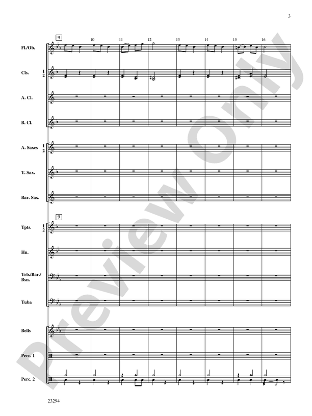 Hanukkah Is Here - Concert Band Conductor Score & Parts (Digital Download)