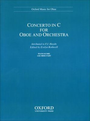 Concerto for oboe and orchestra - Joseph Haydn - Oboe Oxford University Press Full Score