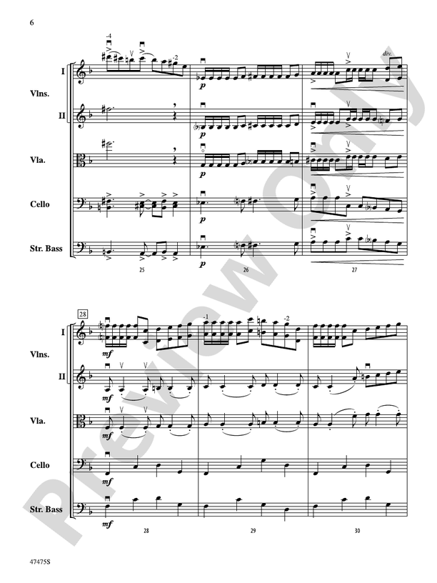 Zoom! - String Orchestra Conductor Score & Parts (Digital Download)