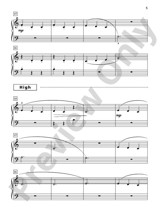 Grand Trios for Piano, Book 1: 4 Early Elementary Pieces for One Piano, Six Hands  (Digital Download)