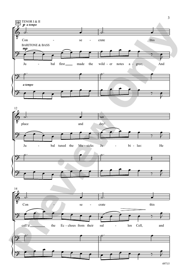 Musicks Empire - TTBB Choral Octavo (Digital Download)