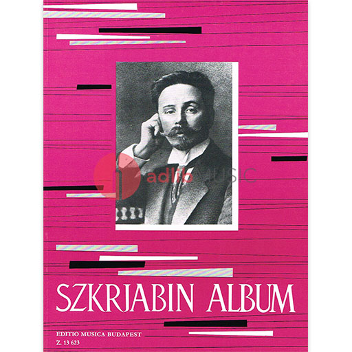 ALBUM FOR PIANO SOLO - SCRIABIN - PIANO - EMB