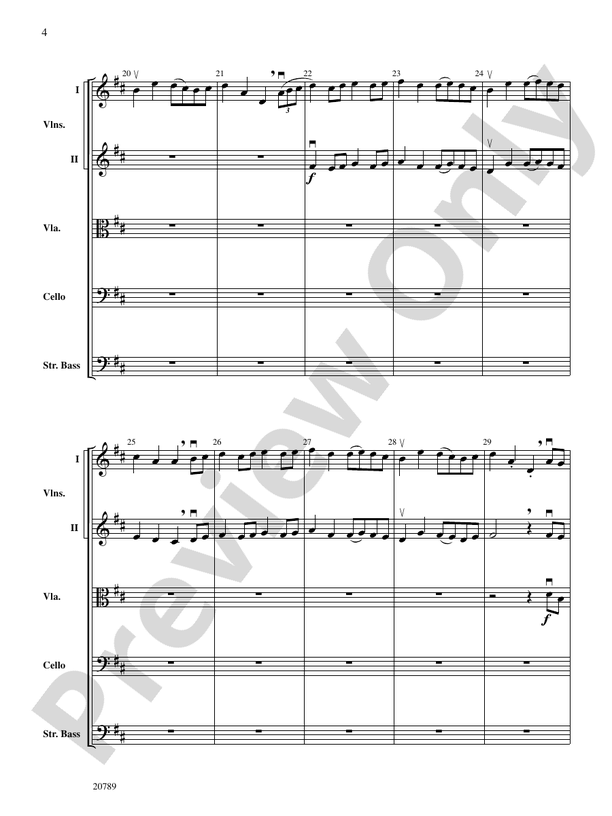 Fiddle-Fest – String Orchestra Conductor Score & Parts (Digital Download)