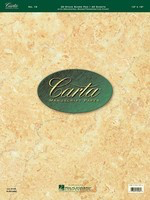 Carta Manuscript Paper No. 19 - Carta Score Paper - Various Authors Hal Leonard