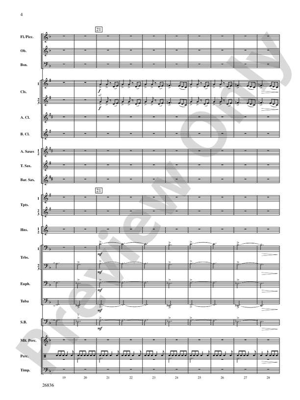 Eire - Concert Band Conductor Score & Parts (Digital Download)