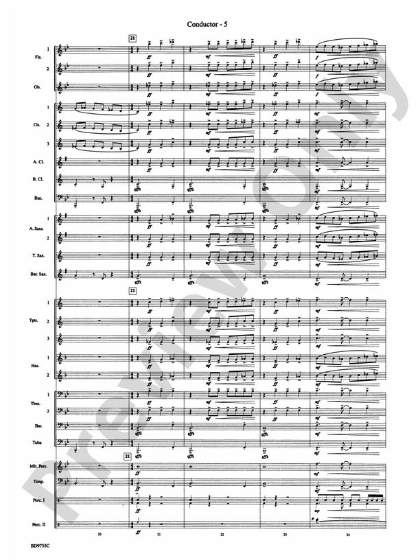 The Maelstrom - Concert Band Conductor Score & Parts (Digital Download)
