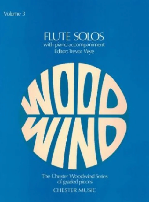 FLUTE SOLOS VOL3 (WYE) FLT/PF BK - WYE TREVOR - Chester CH55122