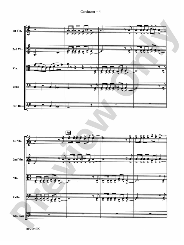 Knightsbridge Suite – String Orchestra Conductor Score & Parts (Digital Download)