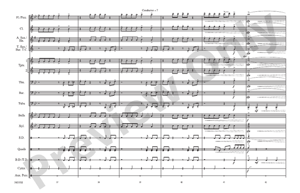 Prologue / Little Shop of Horrors – Marching Band Conductor Score & Parts (Digital Download)