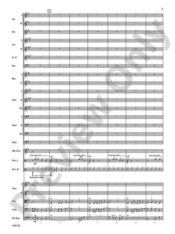 Christmas Vacation – Full Orchestra Conductor Score & Parts (Digital Download)