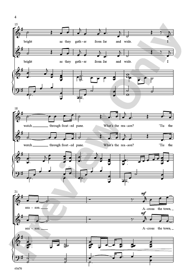 Love Has Come Again – SSA Choral Octavo (Digital Download)
