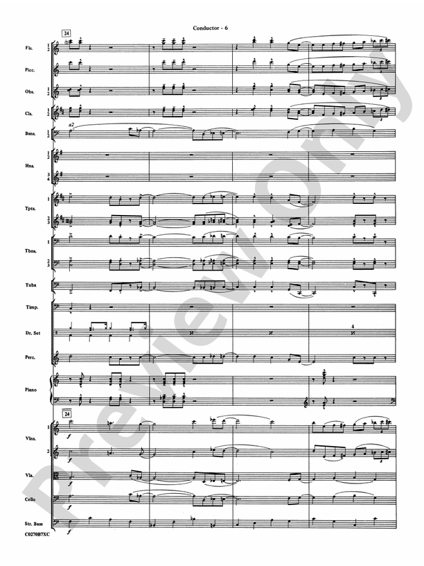 Duke Ellington – Full Orchestra Conductor Score & Parts (Digital Download)