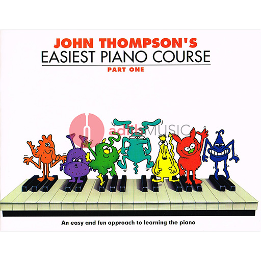 John Thompson's Easiest Piano Course Part 1 - Piano Book Only Willis WMR000176