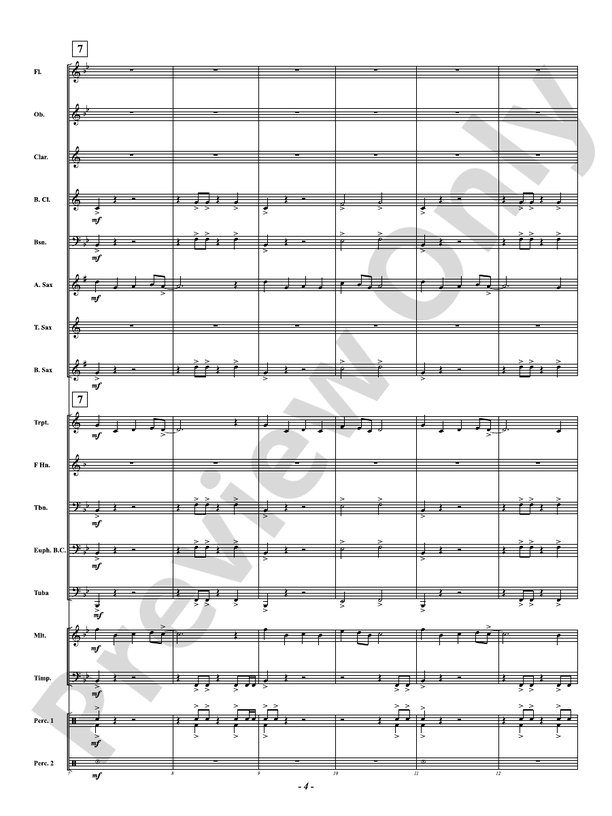Journey Through the Galaxy - Concert Band Conductor Score & Parts(Digital Download)