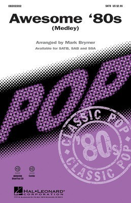 Awesome '80s - (Medley) - Mark Brymer Hal Leonard ShowTrax CD CD