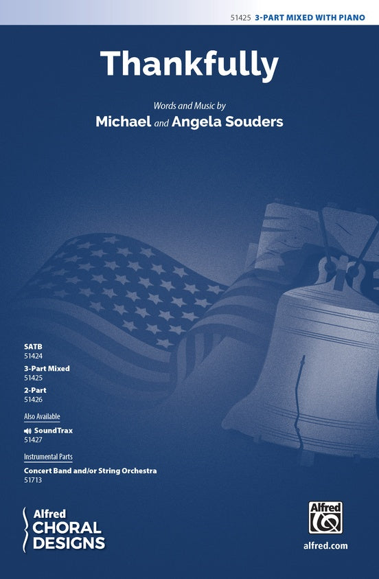 Thankfully - 3 Part Mixed Choral Octavo (Digital Download)