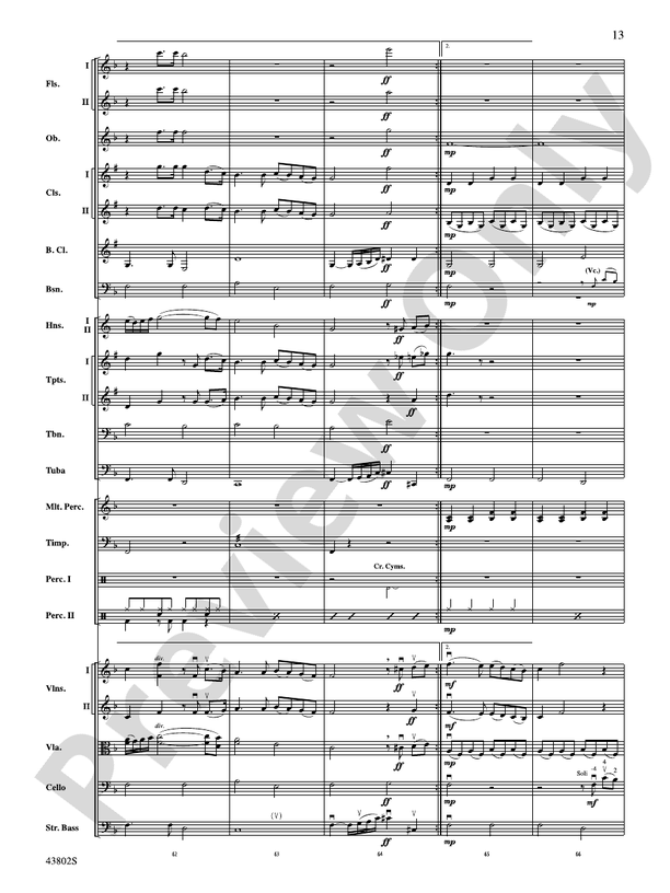Josh Groban Gold - Full Orchestra Conductor Score & Parts (Digital Download)