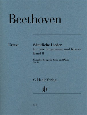 Complete Songs for Voice and Piano Volume 2