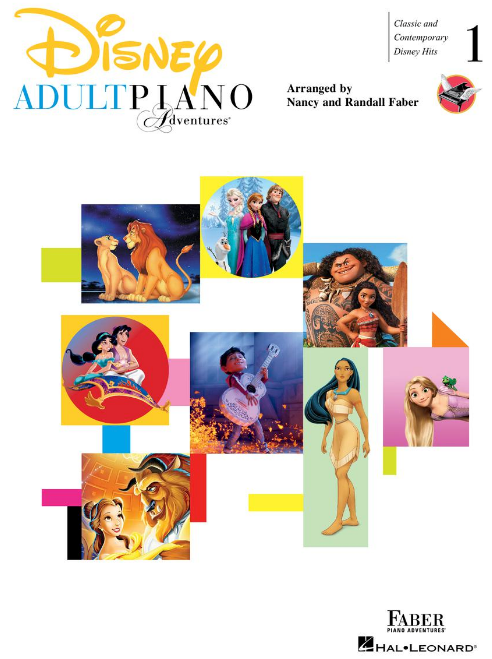 Adult Piano Adventures - Disney Book 1 - Piano Solo arranged by Faber Faber Piano Adventures 1210293