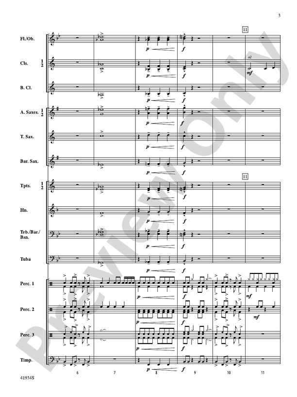 Little Drummer Dudes! - Concert Band Conductor Score & Parts (Digital Download)