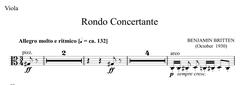 Rondo Concertante - Viola Part (Digital Download)