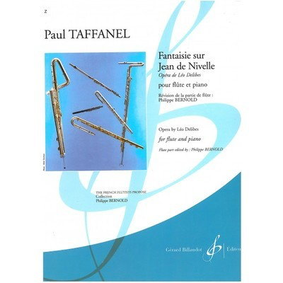 Fantaisie Sur Jean De Neville - Paul Taffanel - Flute Gerard Billaudot Editeur