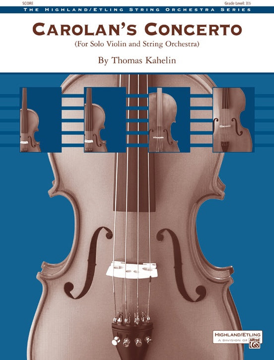 Carolan's Concerto – String Orchestra Conductor Score & Parts (Digital Download)