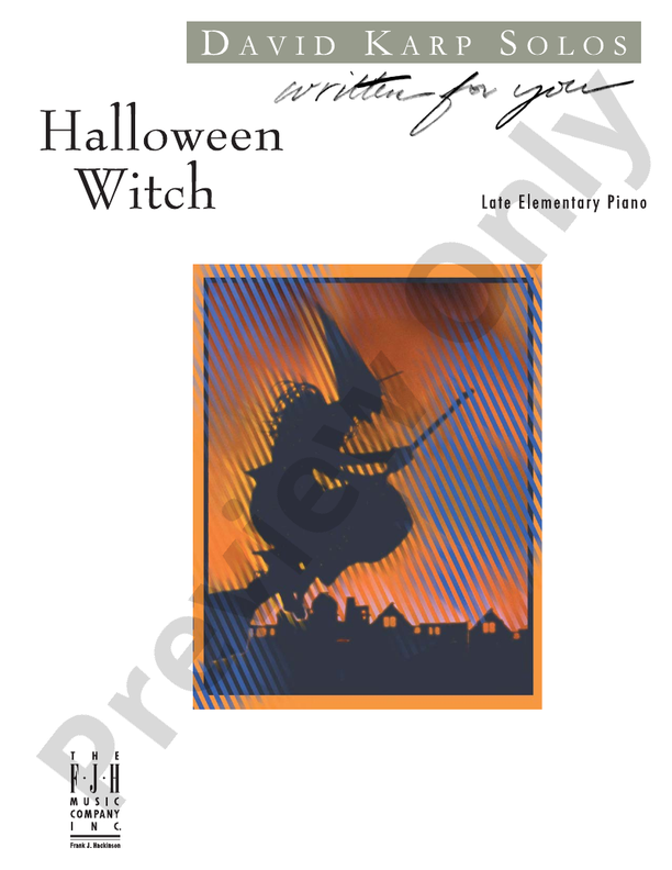 Halloween Witch - DSM-DW9176 - Piano (Digital Download)