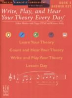 Write Play And Hear Your Theory Bk 2 Answer Key - Book 2, Answer Key - Helen Marlais|Kristen Avila|Peggy O'Dell - Piano Helen Marlais|Kristen Avila|Peggy O'Dell FJH Music Company /CD