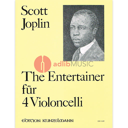 ENTERTAINER 4 VC ARR THOMAS MIFUNE [SC & PTS] - JOPLIN - CELLO - KUNZELMANN