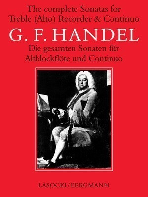 Complete Recorder Sonatas - for Recorder and Piano - George Frideric Handel - Recorder Faber Music