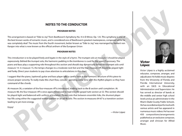 Holiday Joy - Jazz Ensemble Conductor Score & Parts (Digital Download)