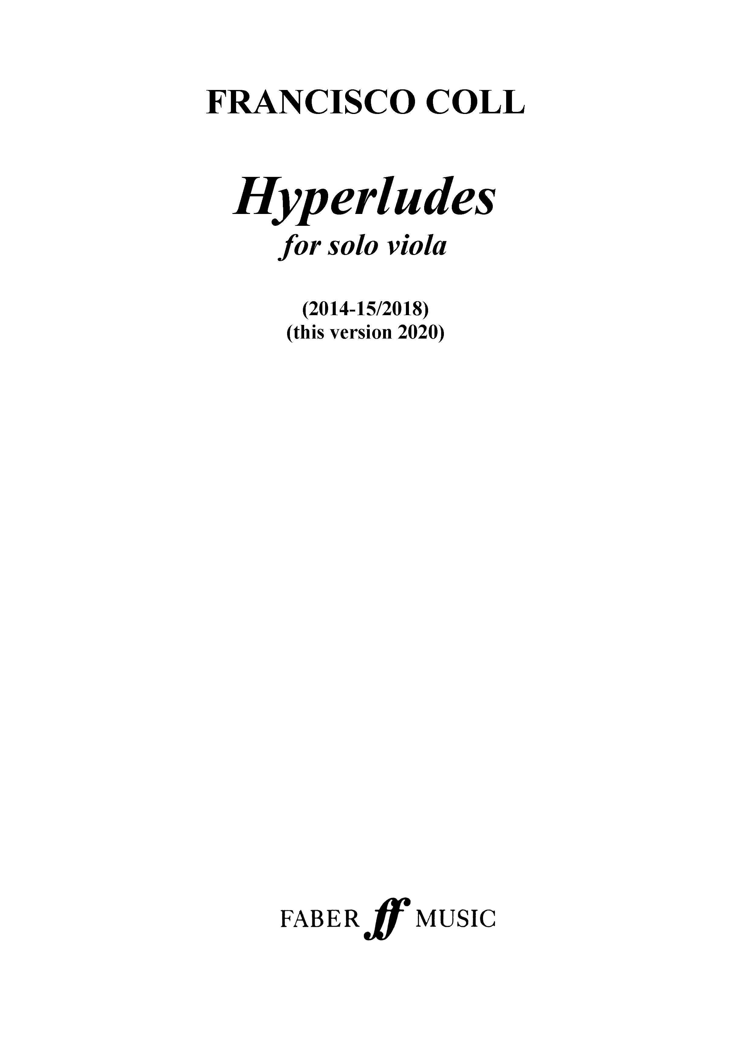 Hyperludes - Viola (Digital Download)