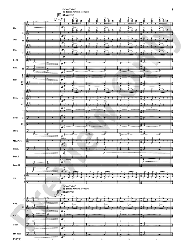 Fantastic Beasts and Where to Find Them – Full Orchestra Conductor Score & Parts (Digital Download)