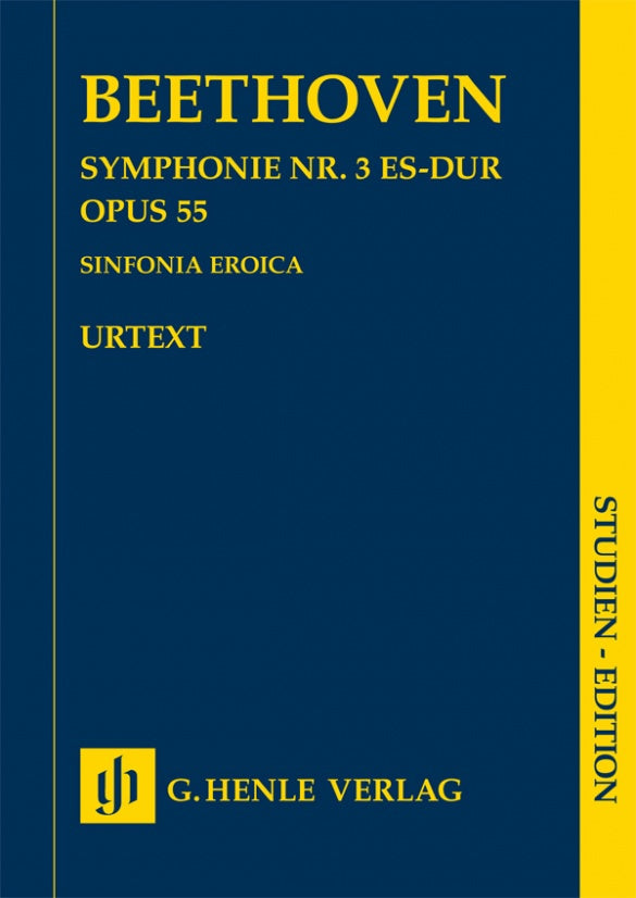 Beethoven - Symphony #3 Ebmaj Op55 Eroica - Study Score Henle HN9810