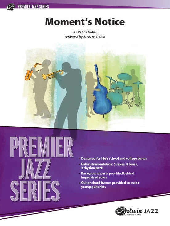 Moment's Notice - Jazz Ensemble Conductor Score & Parts (Digital Download)