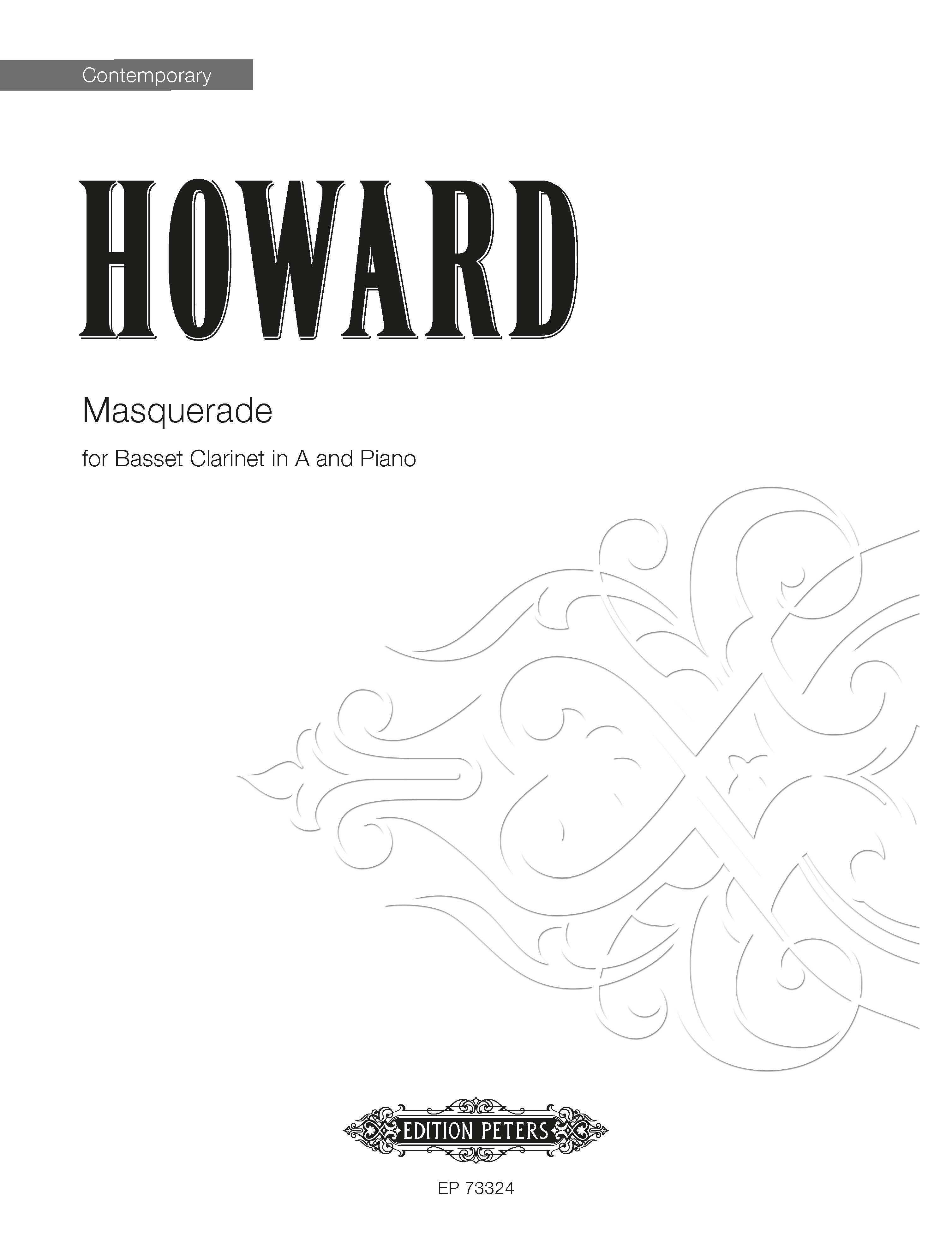 Masquerade - Clarinet/Piano Accompaniment (Digital Download)