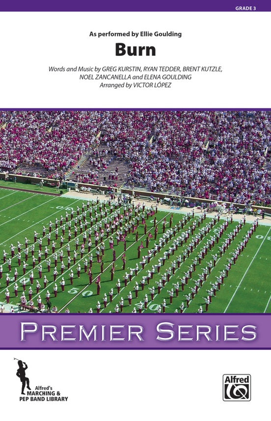 Burn – Marching Band Conductor Score & Parts (Digital Download)