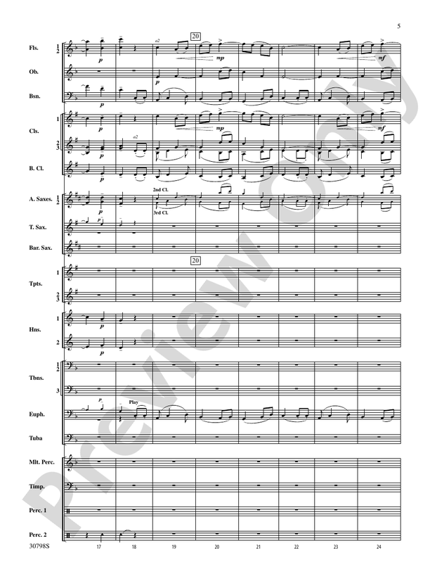 Finale (from Serenade for Strings in C Major, Op. 48, Movement #4 (Terma Russo)) - Concert Band Conductor Score & Parts (Digital Download)