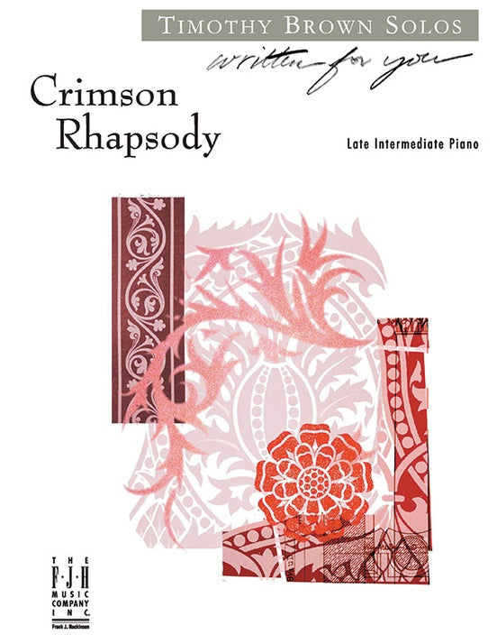 Crimson Rhapsody - Piano (Digital Download)