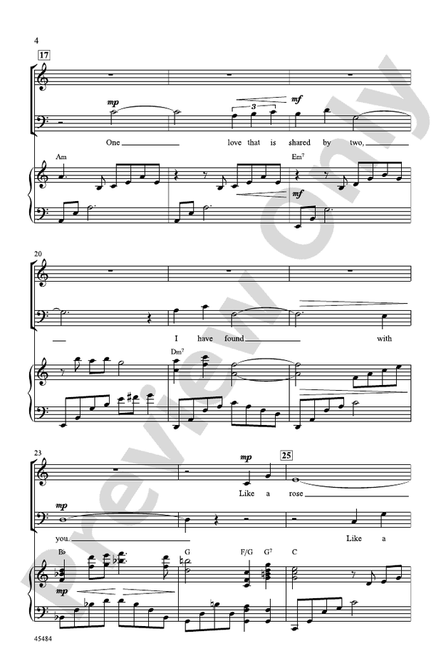 Evergreen – SAB Choral Octavo (Digital Download)