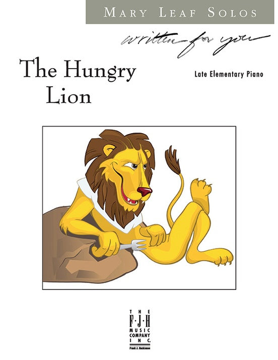 The Hungry Lion - Piano (Digital Download)