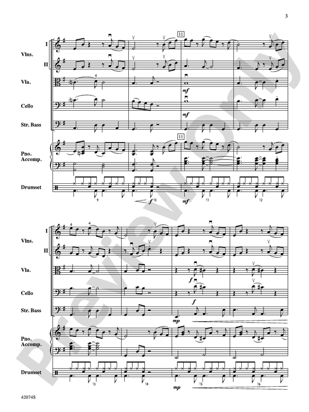 Road Trip to Rio – String Orchestra Conductor Score & Parts (Digital Download)