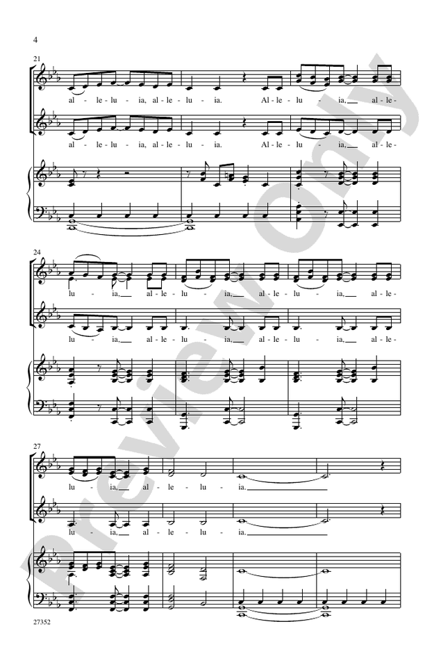 Alleluia for Our Time - SSA Choral Octavo (Digital Download)