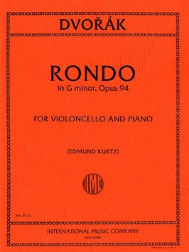 Dvorak - Rondo in Gmin Op94 - Cello/Piano Accompaniment IMC IMC3513