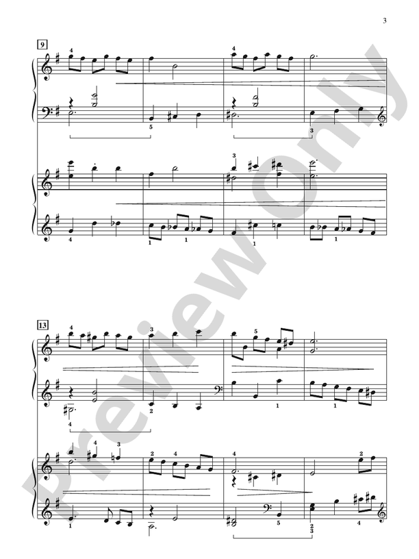 An Elegant Waltz - 2 Pianos, 4 Hands (Digital Download)