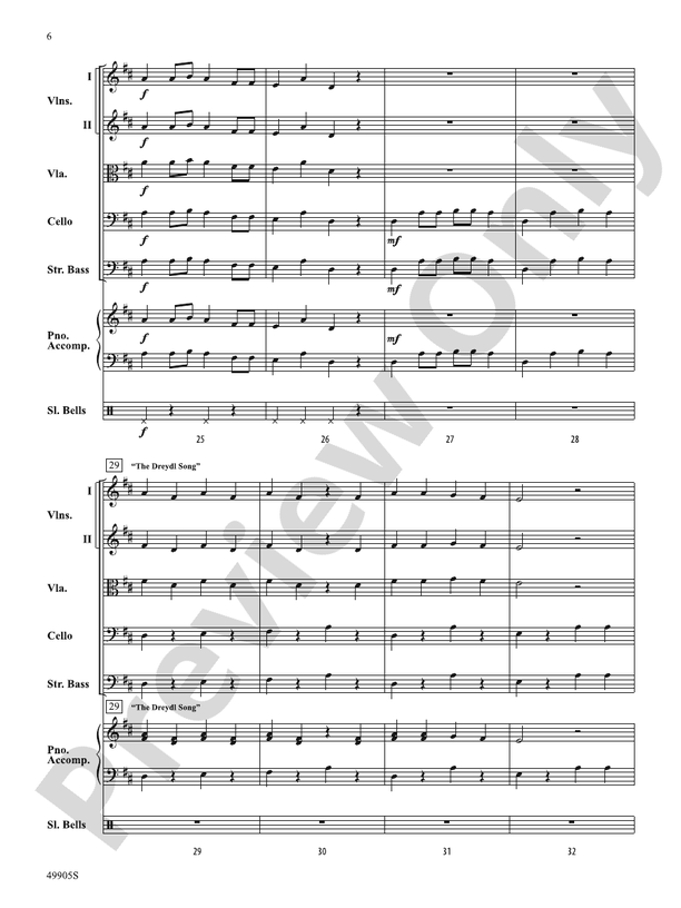 Pizzicato Holidays - String Orchestra Conductor Score & Parts (Digital Download)