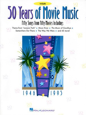 50 Years of Movie Music - Various - Violin Hal Leonard