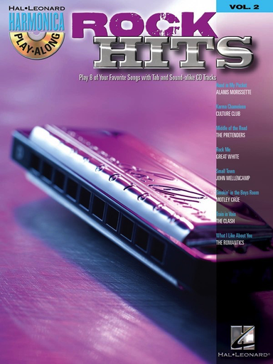 Rock Hits - Harmonica Play-Along Volume 2 - Various - Harmonica Hal Leonard /CD